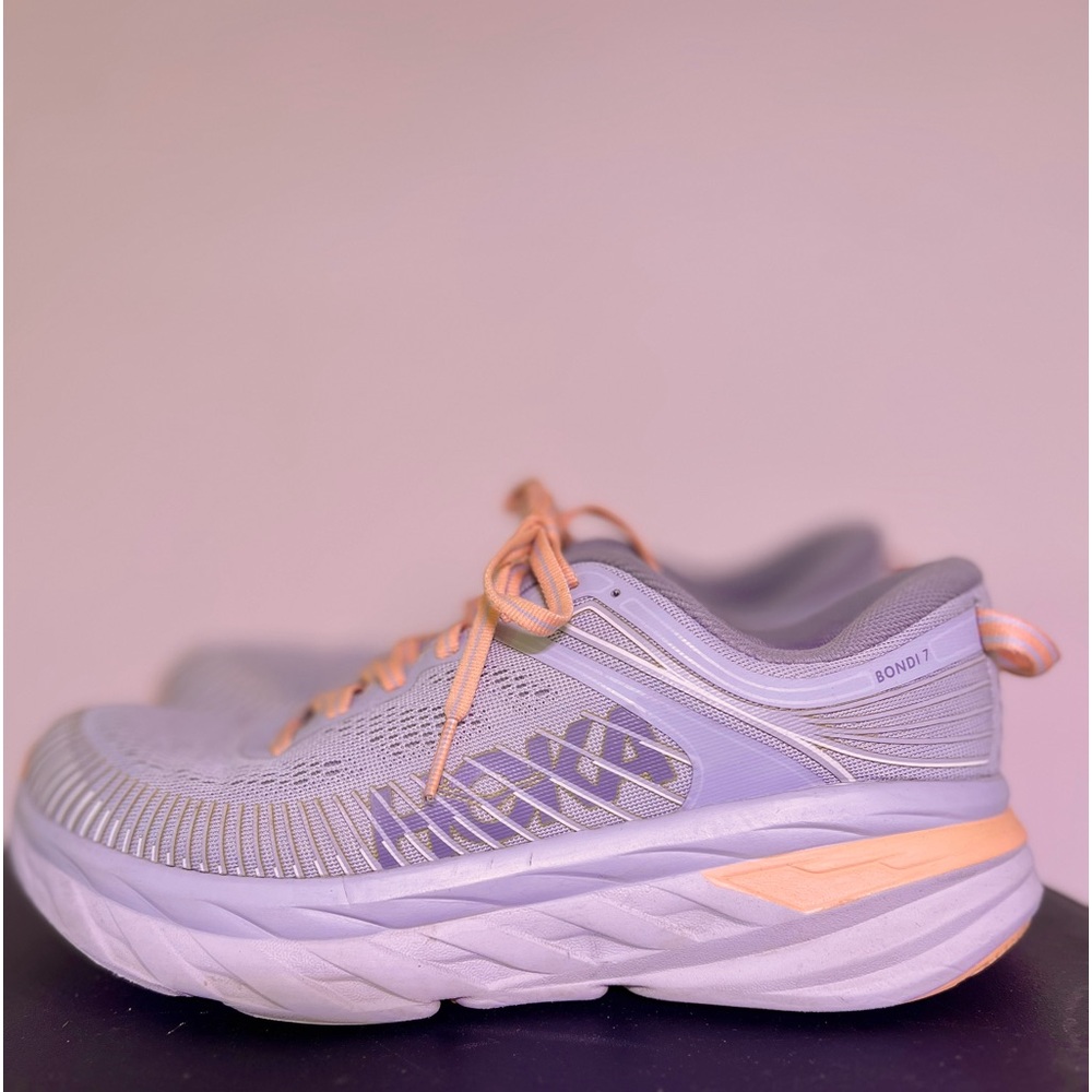 Hoka One One Bondi 7 Harbor Mist - Women's Size 8.5 - Stylish Comfort!